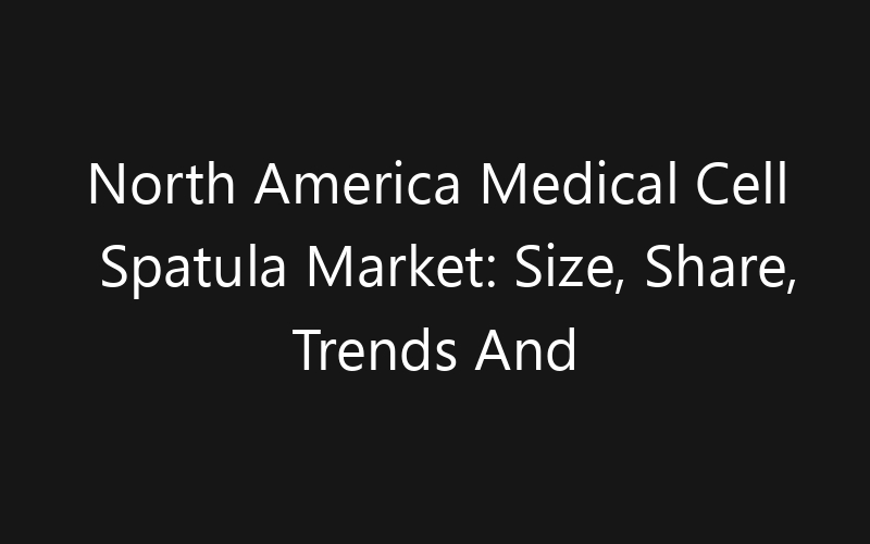 North America Medical Cell Spatula Market: Size, Share, Trends And Forecast 2035