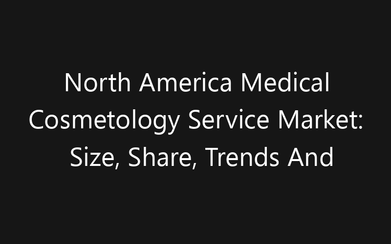 North America Medical Cosmetology Service Market: Size, Share, Trends And Forecast 2035