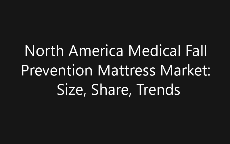 North America Medical Fall Prevention Mattress Market: Size, Share, Trends And Forecast 2035