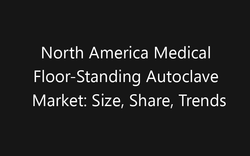 North America Medical Floor-Standing Autoclave Market: Size, Share, Trends And Forecast 2035