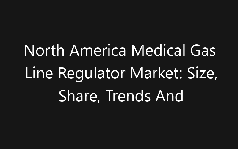 North America Medical Gas Line Regulator Market: Size, Share, Trends And Forecast 2035