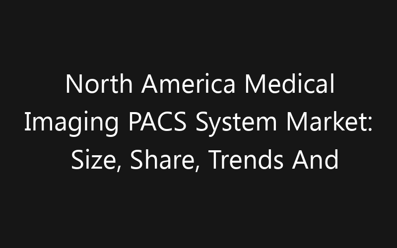 North America Medical Imaging PACS System Market: Size, Share, Trends And Forecast 2035