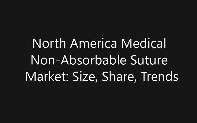 North America Medical Non-Absorbable Suture Market: Size, Share, Trends And Forecast 2035