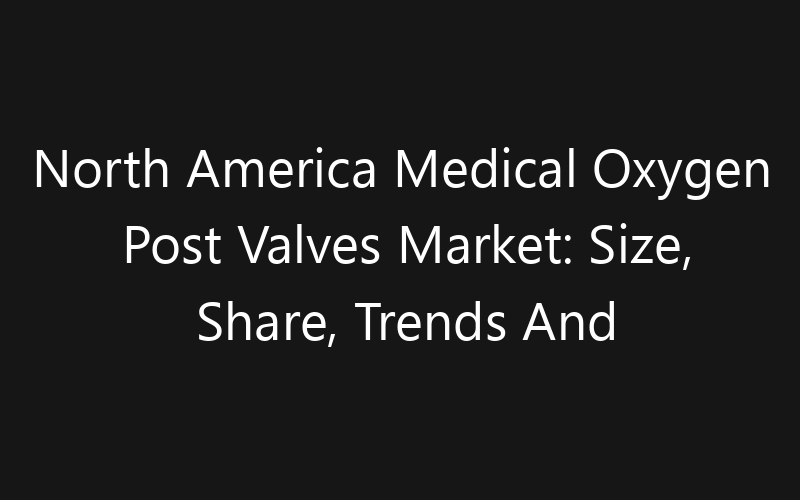 North America Medical Oxygen Post Valves Market: Size, Share, Trends And Forecast 2035