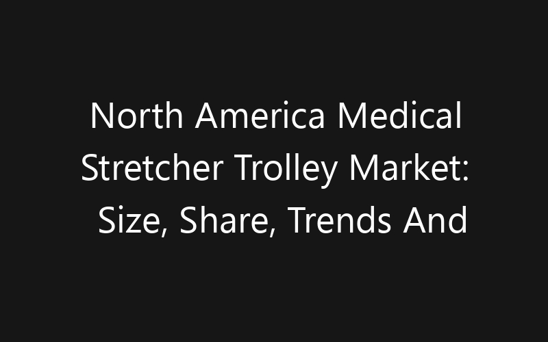 North America Medical Stretcher Trolley Market: Size, Share, Trends And Forecast 2035
