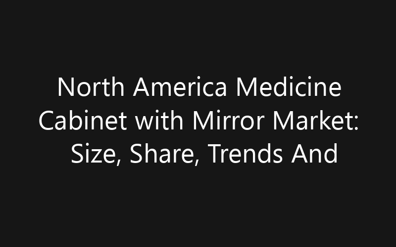 North America Medicine Cabinet with Mirror Market: Size, Share, Trends And Forecast 2035