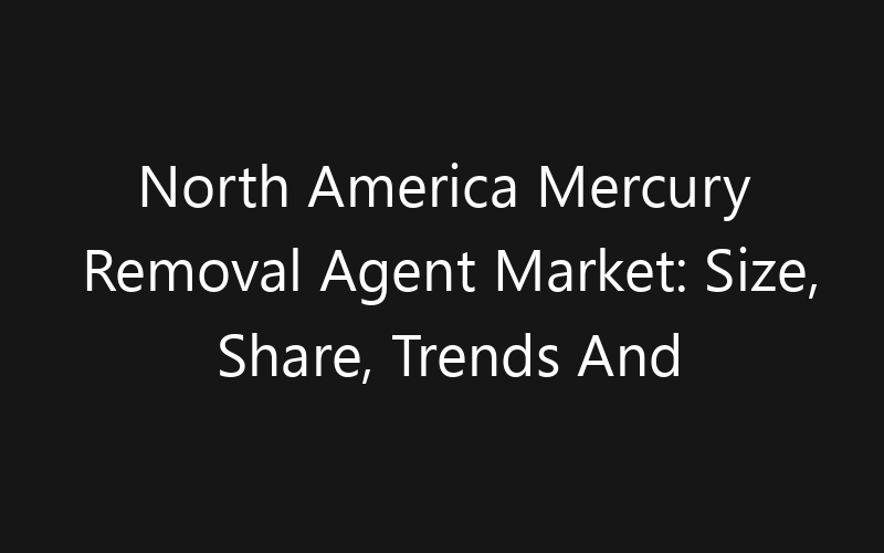 North America Mercury Removal Agent Market: Size, Share, Trends And Forecast 2035