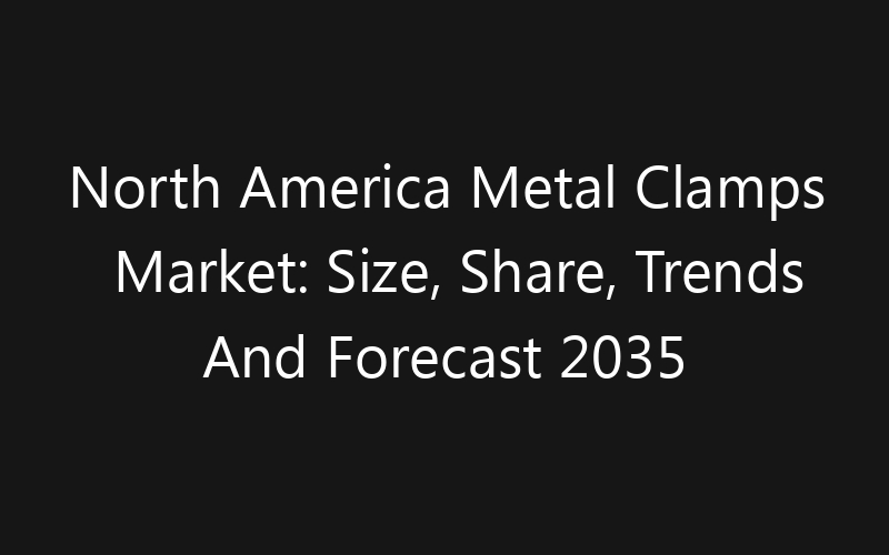 North America Metal Clamps Market: Size, Share, Trends And Forecast 2035
