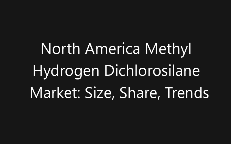 North America Methyl Hydrogen Dichlorosilane Market: Size, Share, Trends And Forecast 2035