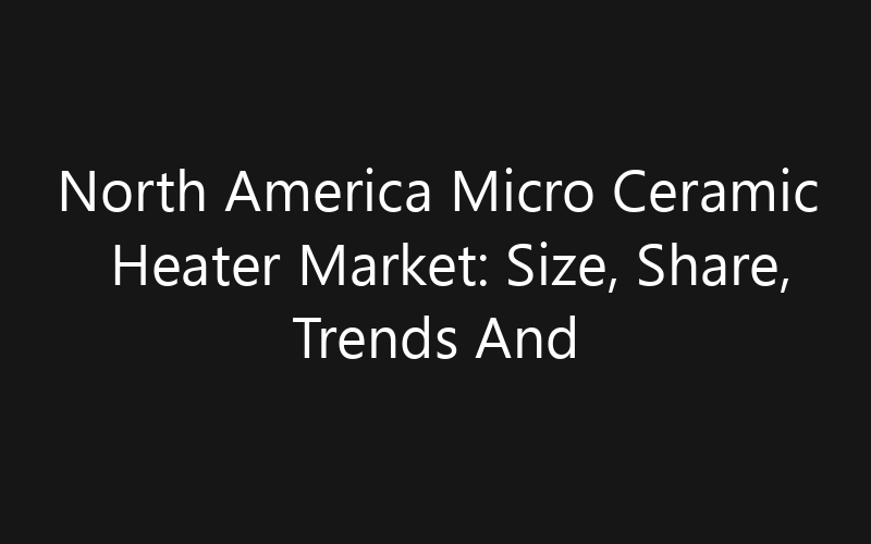 North America Micro Ceramic Heater Market: Size, Share, Trends And Forecast 2035