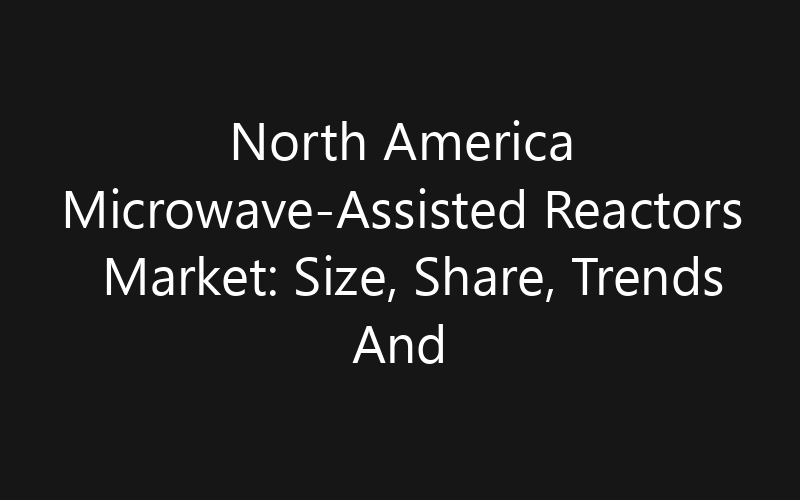North America Microwave-Assisted Reactors Market: Size, Share, Trends And Forecast 2035