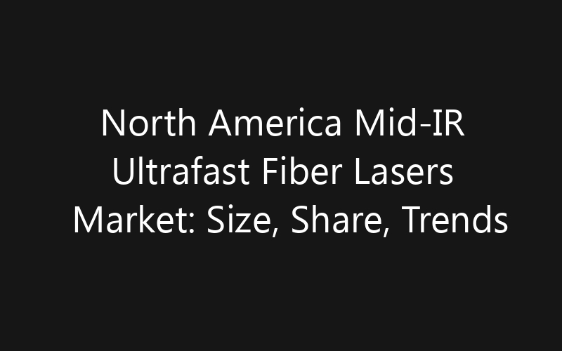 North America Mid-IR Ultrafast Fiber Lasers Market: Size, Share, Trends And Forecast 2035