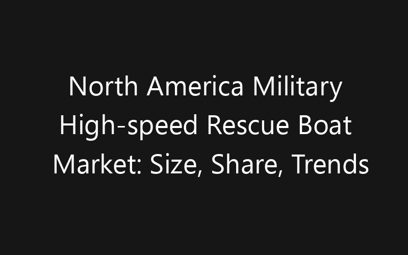 North America Military High-speed Rescue Boat Market: Size, Share, Trends And Forecast 2035