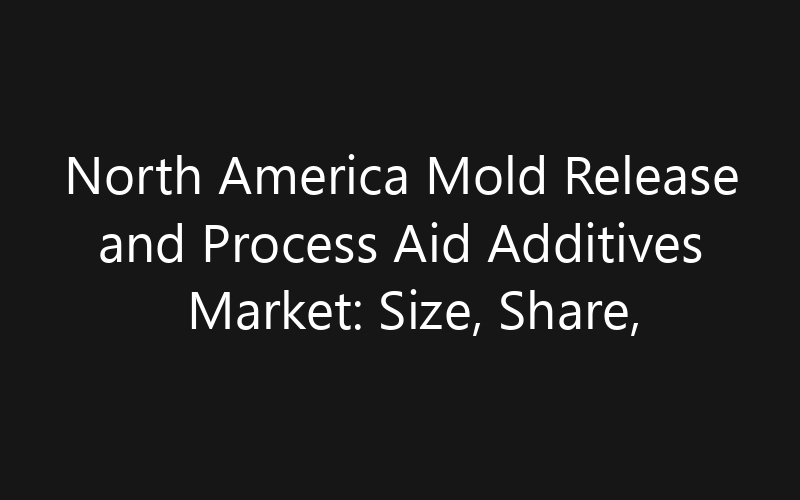 North America Mold Release and Process Aid Additives Market: Size, Share, Trends And Forecast 2035