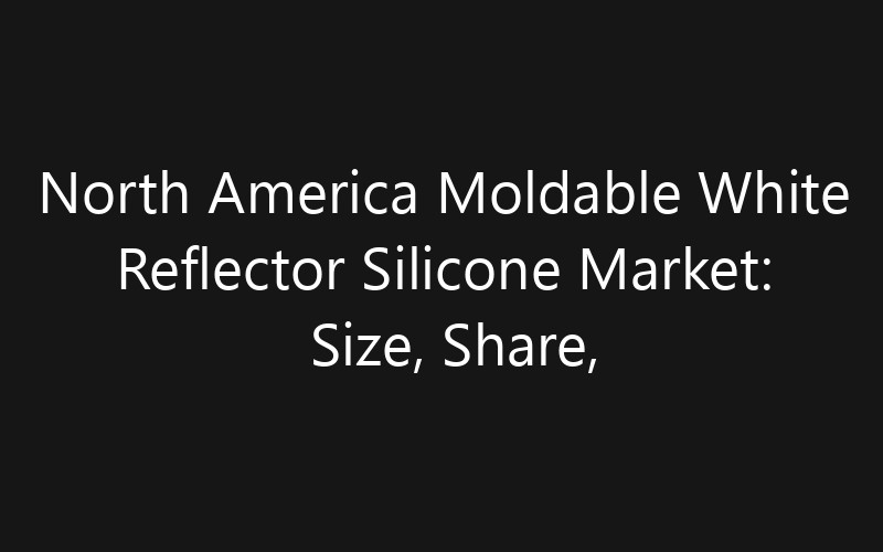 North America Moldable White Reflector Silicone Market: Size, Share, Trends And Forecast 2035