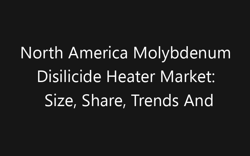 North America Molybdenum Disilicide Heater Market: Size, Share, Trends And Forecast 2035