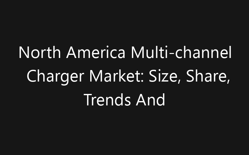 North America Multi-channel Charger Market: Size, Share, Trends And Forecast 2035