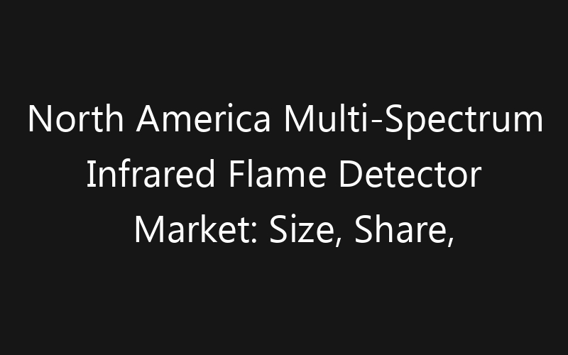 North America Multi-Spectrum Infrared Flame Detector Market: Size, Share, Trends And Forecast 2035