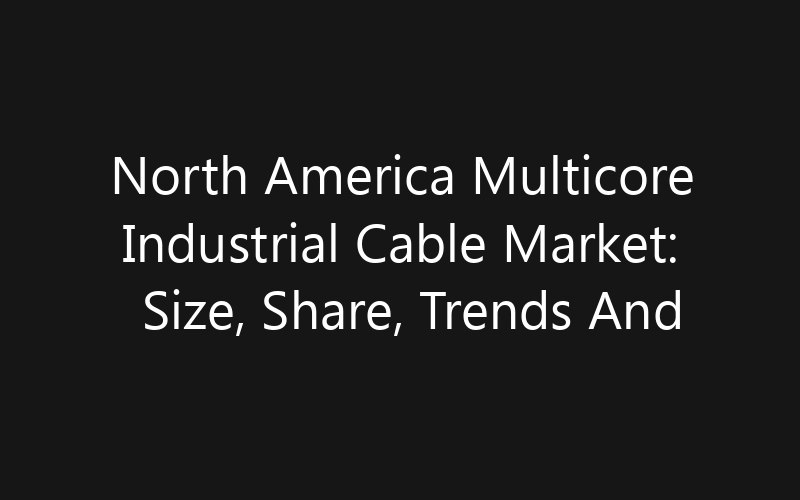 North America Multicore Industrial Cable Market: Size, Share, Trends And Forecast 2035