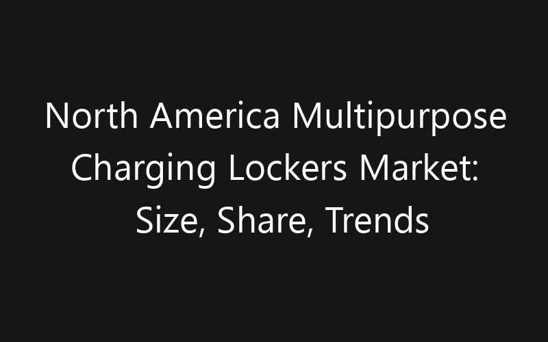 North America Multipurpose Charging Lockers Market: Size, Share, Trends And Forecast 2035